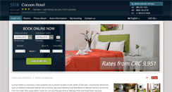 Desktop Screenshot of cocoonhotelsanjose.com